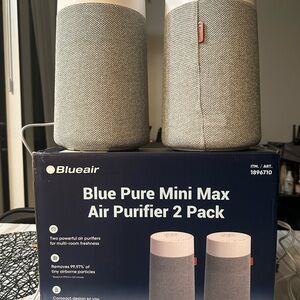 Blueair Air Purifier 2 Pack - open box